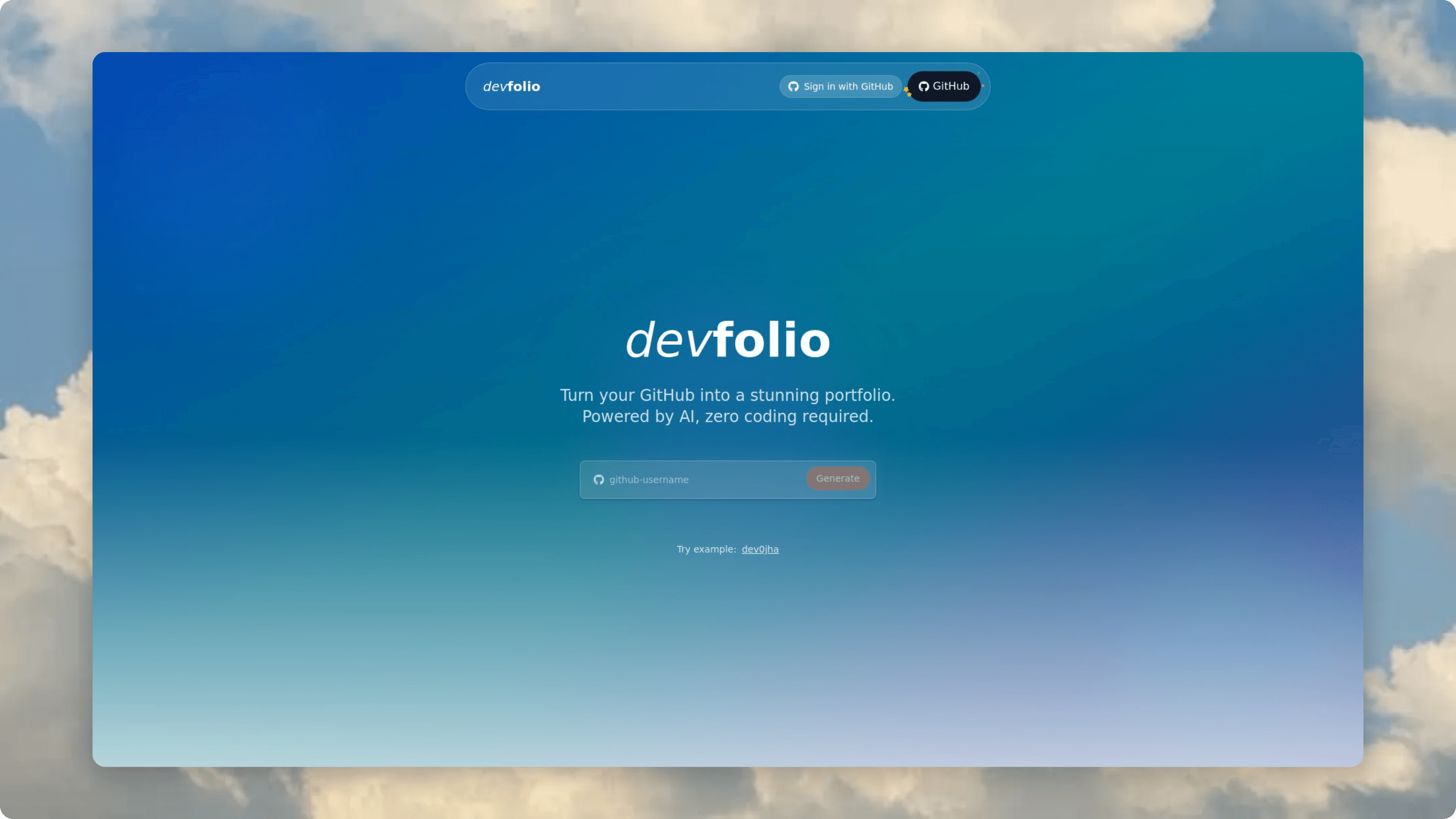 Devfolioo